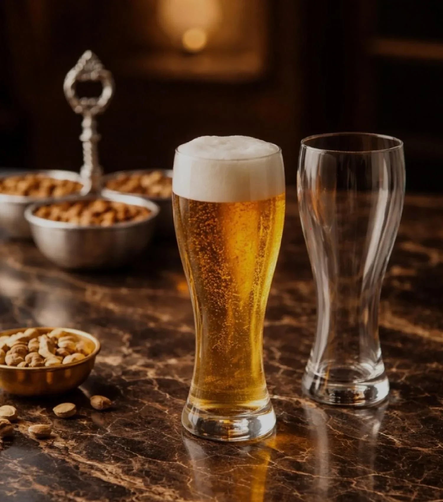 Pantheon Beer Glasses set of 2