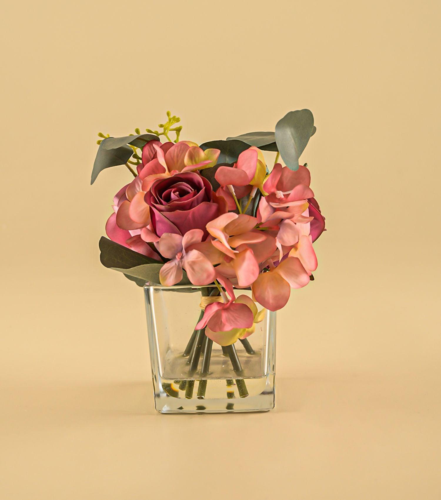 Hydrangea Pink Pot - Elvy Lifestyle
