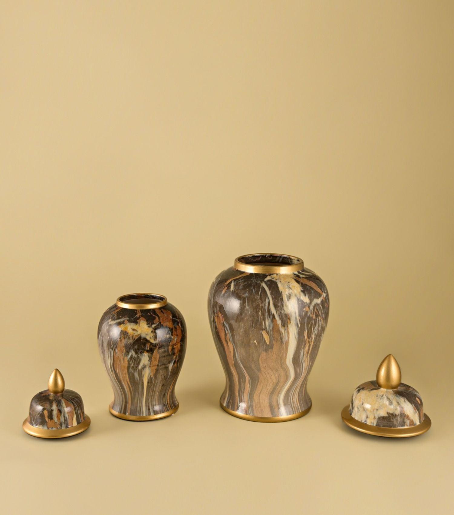 Alabaster Jar large - Elvy Lifestyle