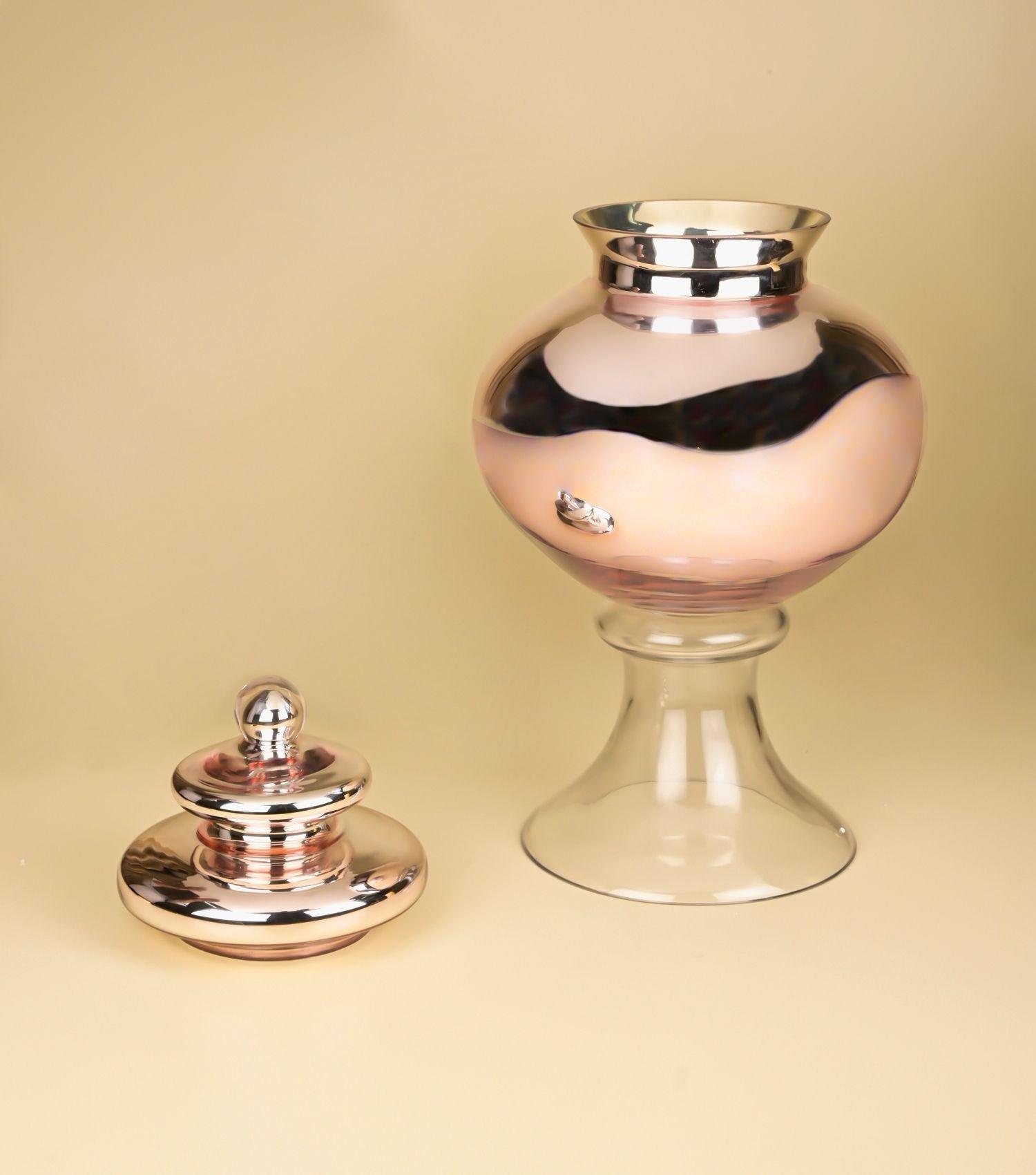 Orion Jar Rose Gold small - Elvy Lifestyle