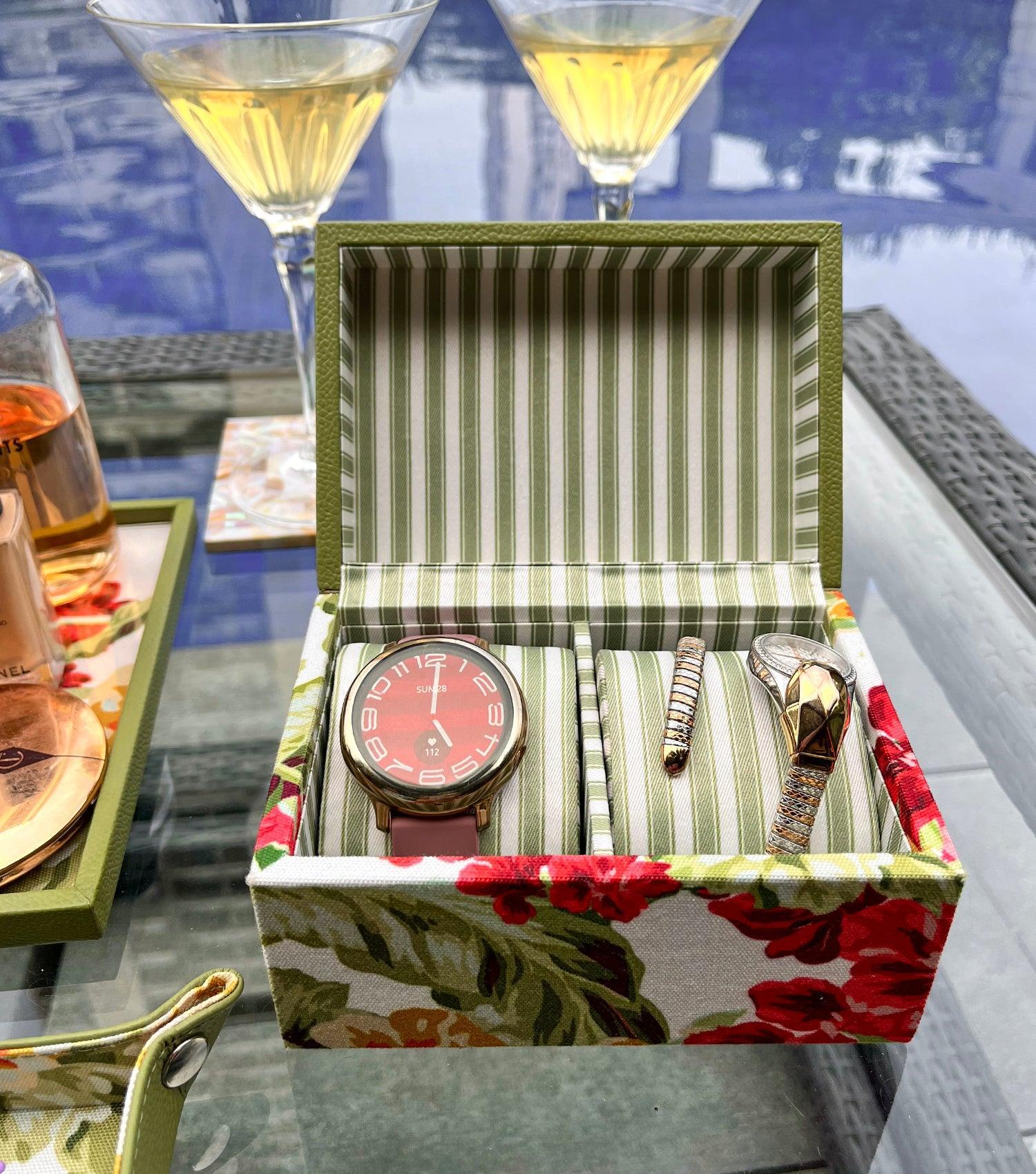 Botanic Watch Box for 2 - Elvy Lifestyle