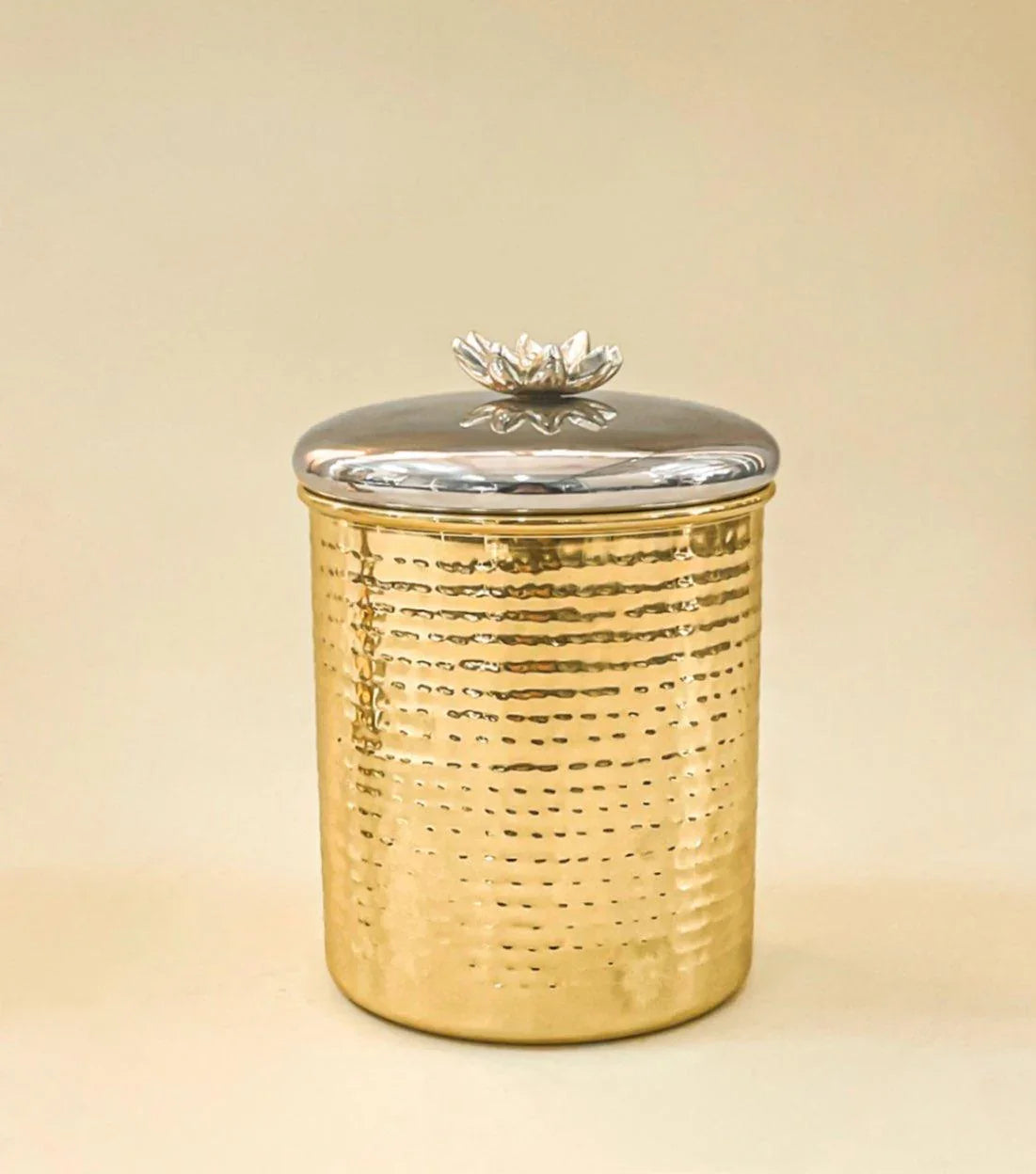 Zinnia jar Gold - Elvy Lifestyle