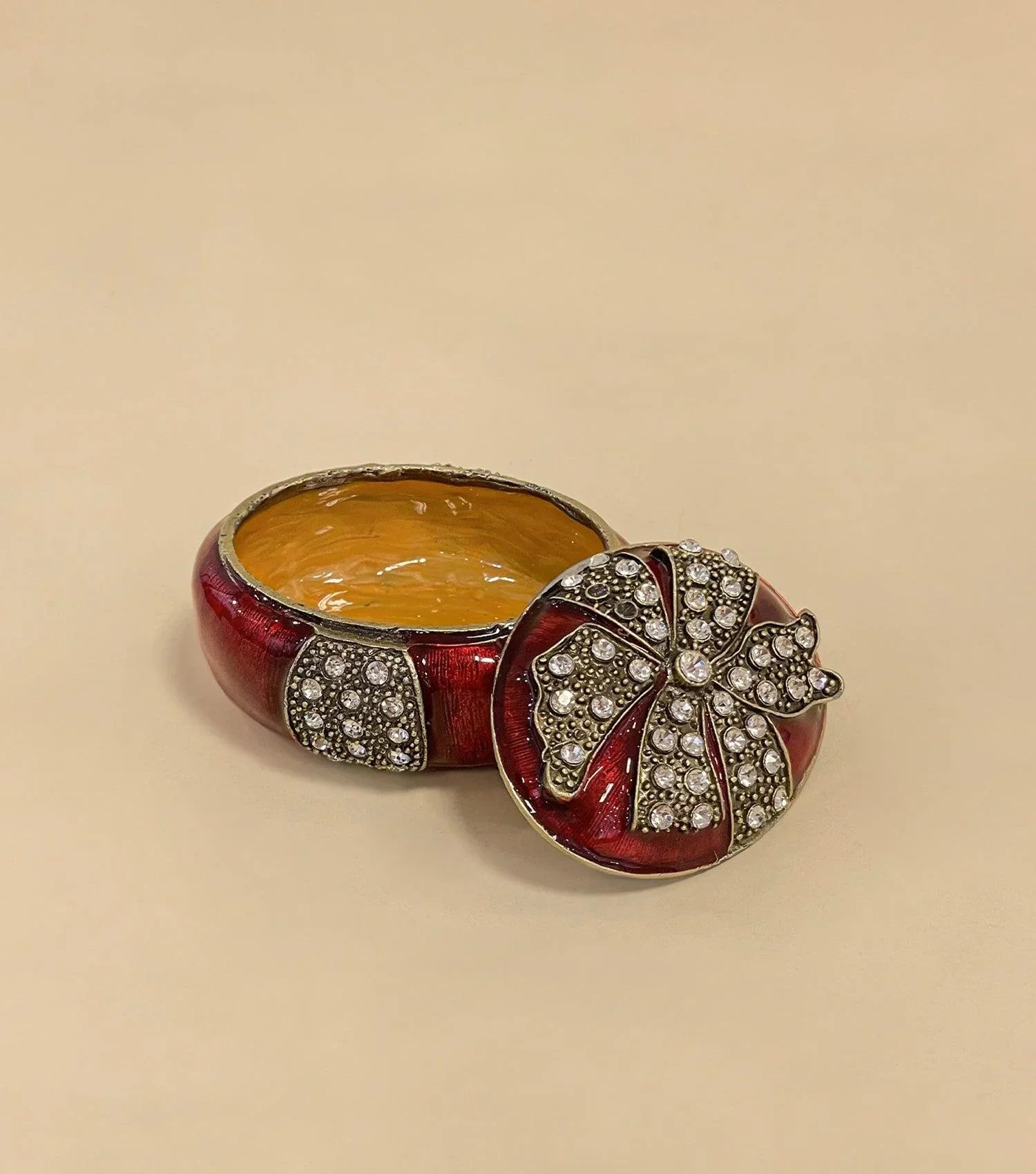 Ribbon Bow Trinket Box - Elvy Lifestyle