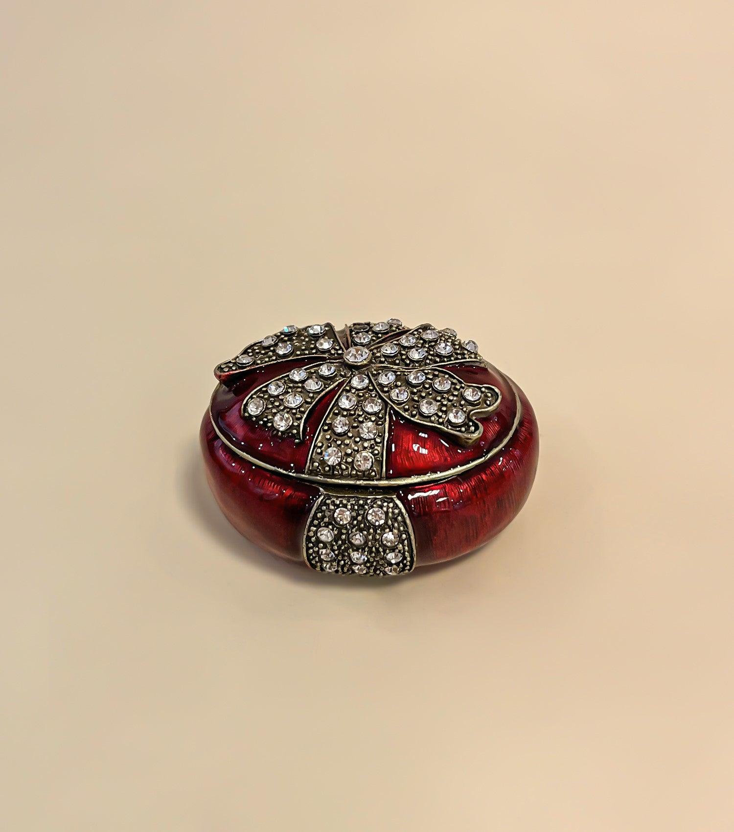 Ribbon Bow Trinket Box - Elvy Lifestyle