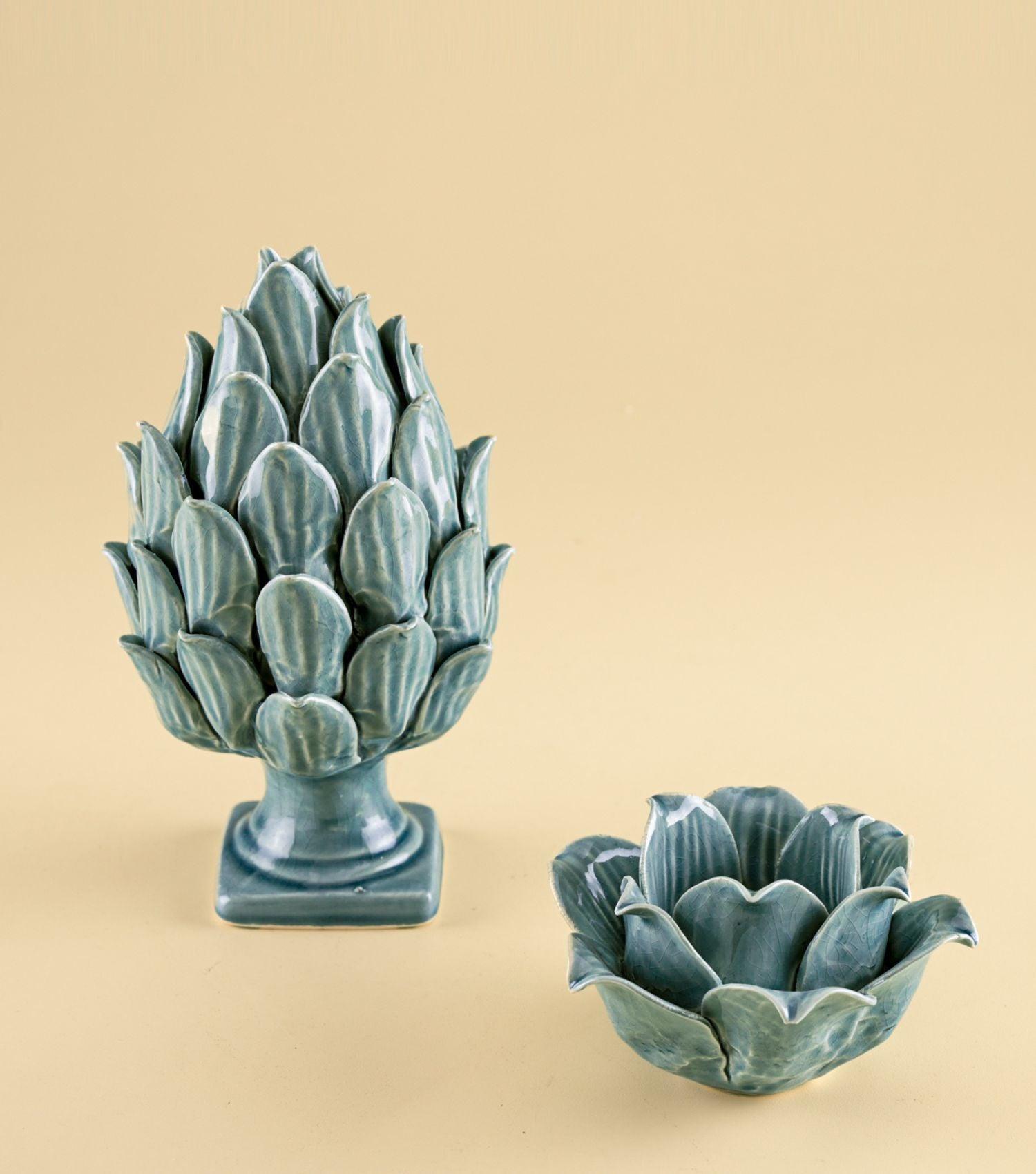 Artichoke on stand Green - Elvy Lifestyle