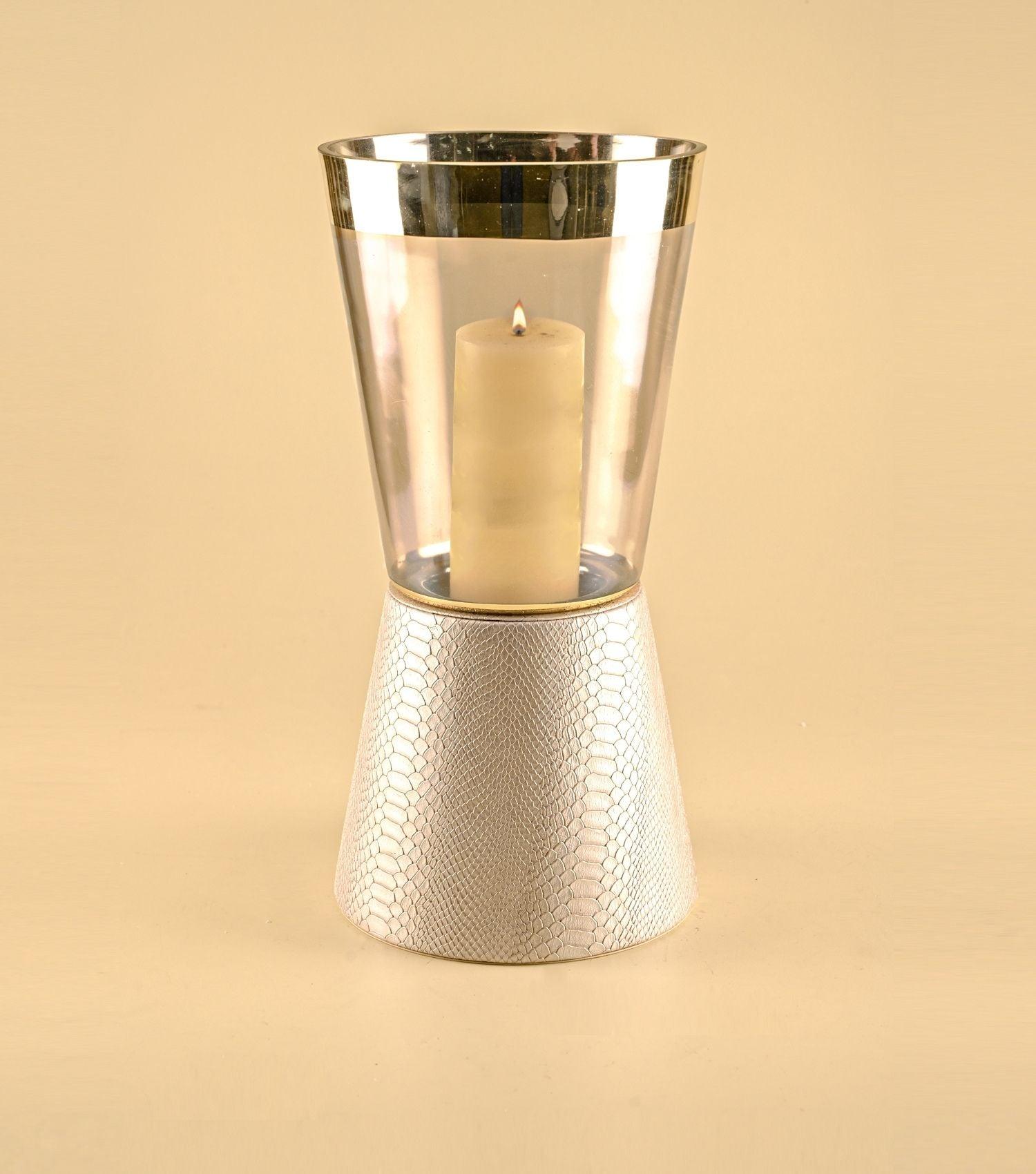 Embrosed Table hurricane - Elvy Lifestyle