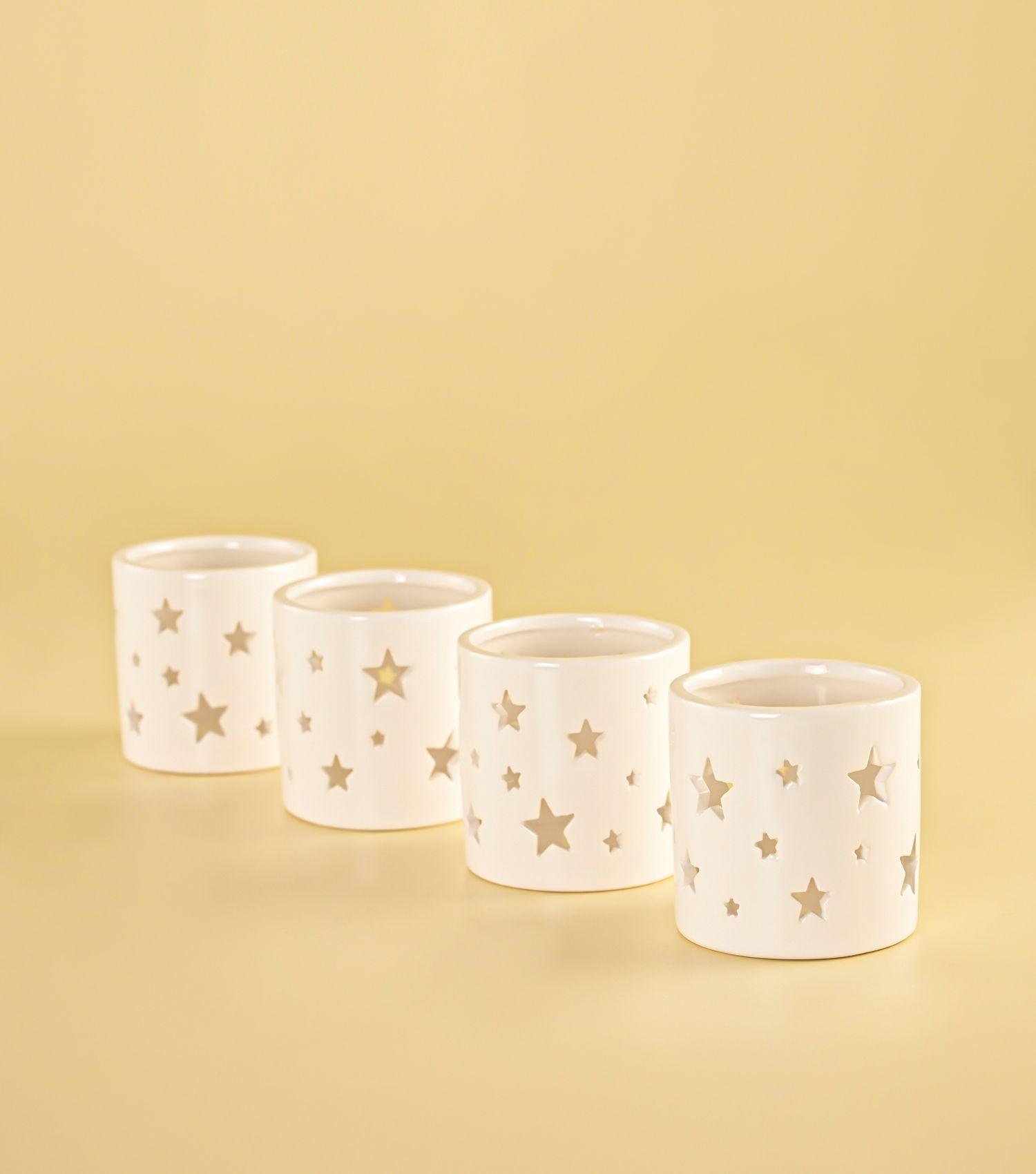 Celestial T lite holders Set of 4 - Elvy Lifestyle