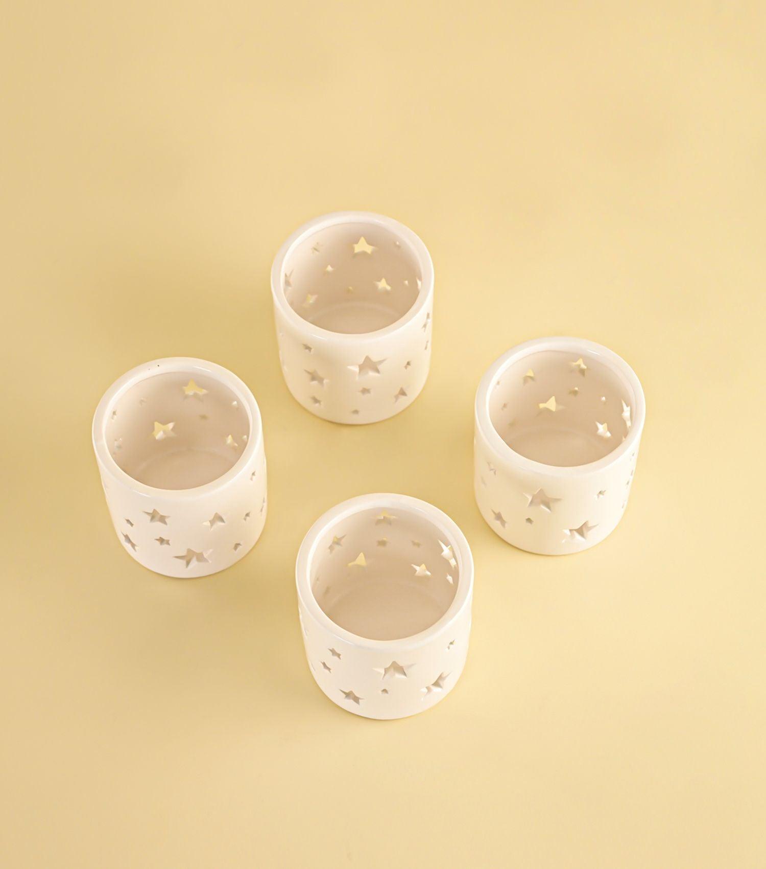 Celestial T lite holders Set of 4 - Elvy Lifestyle