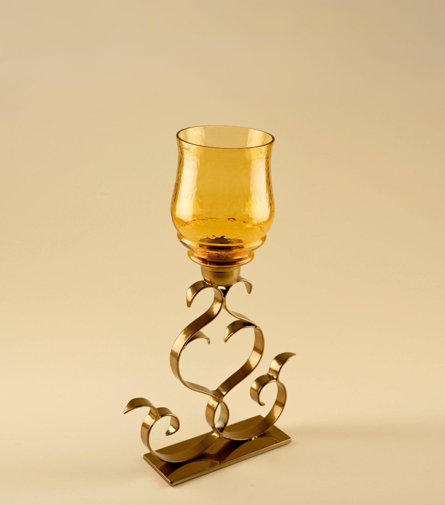 Aura hurricane Antique gold Large - Elvy Lifestyle