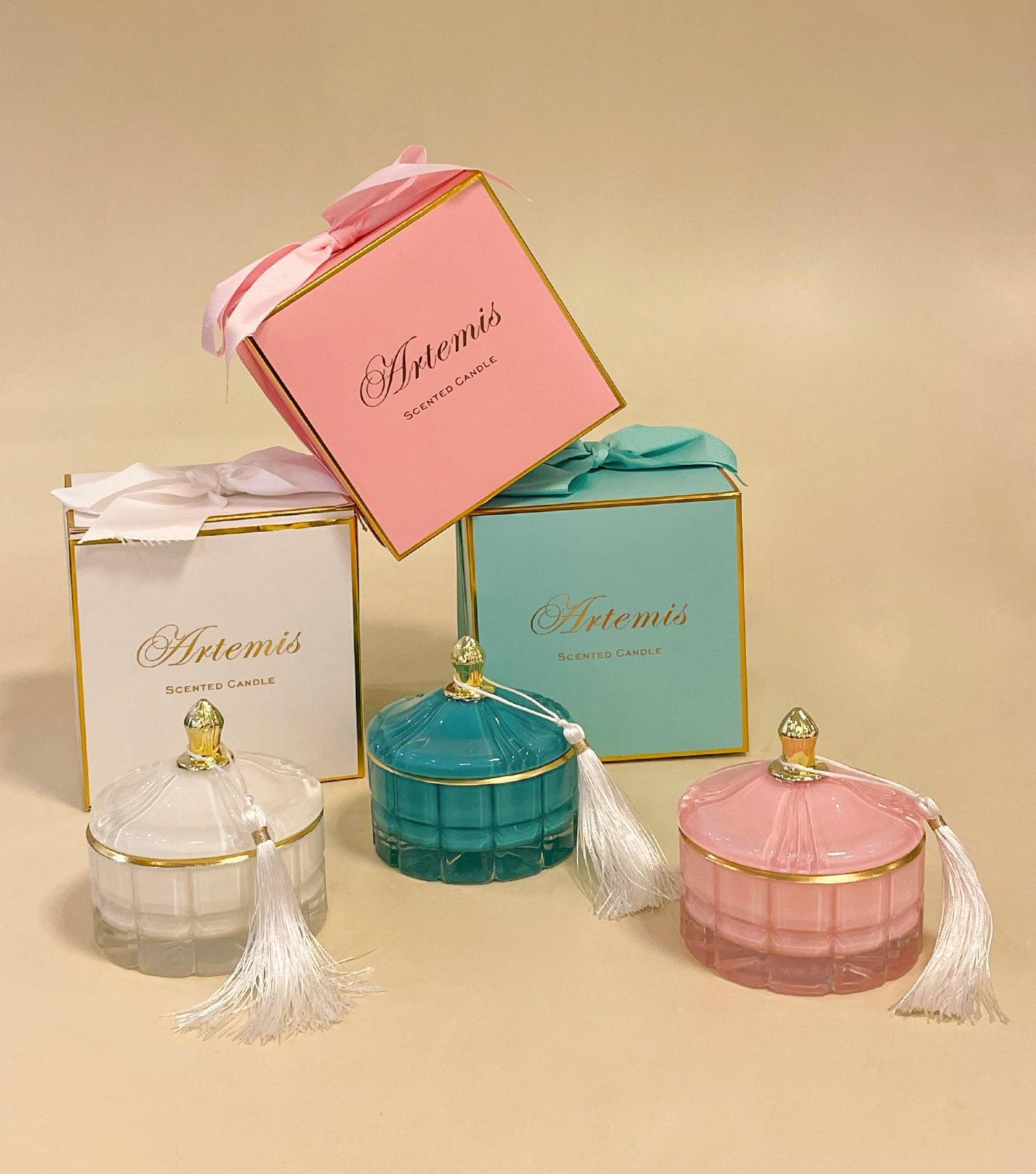 White Rose Jasmine Votive Jar - Elvy Lifestyle