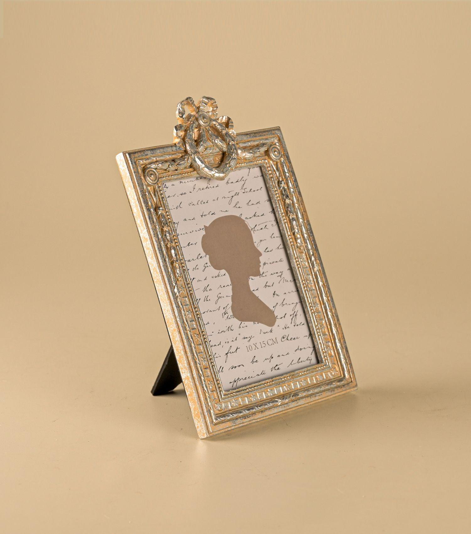 Empress Frame Champagne Gold 4x6 - Elvy Lifestyle