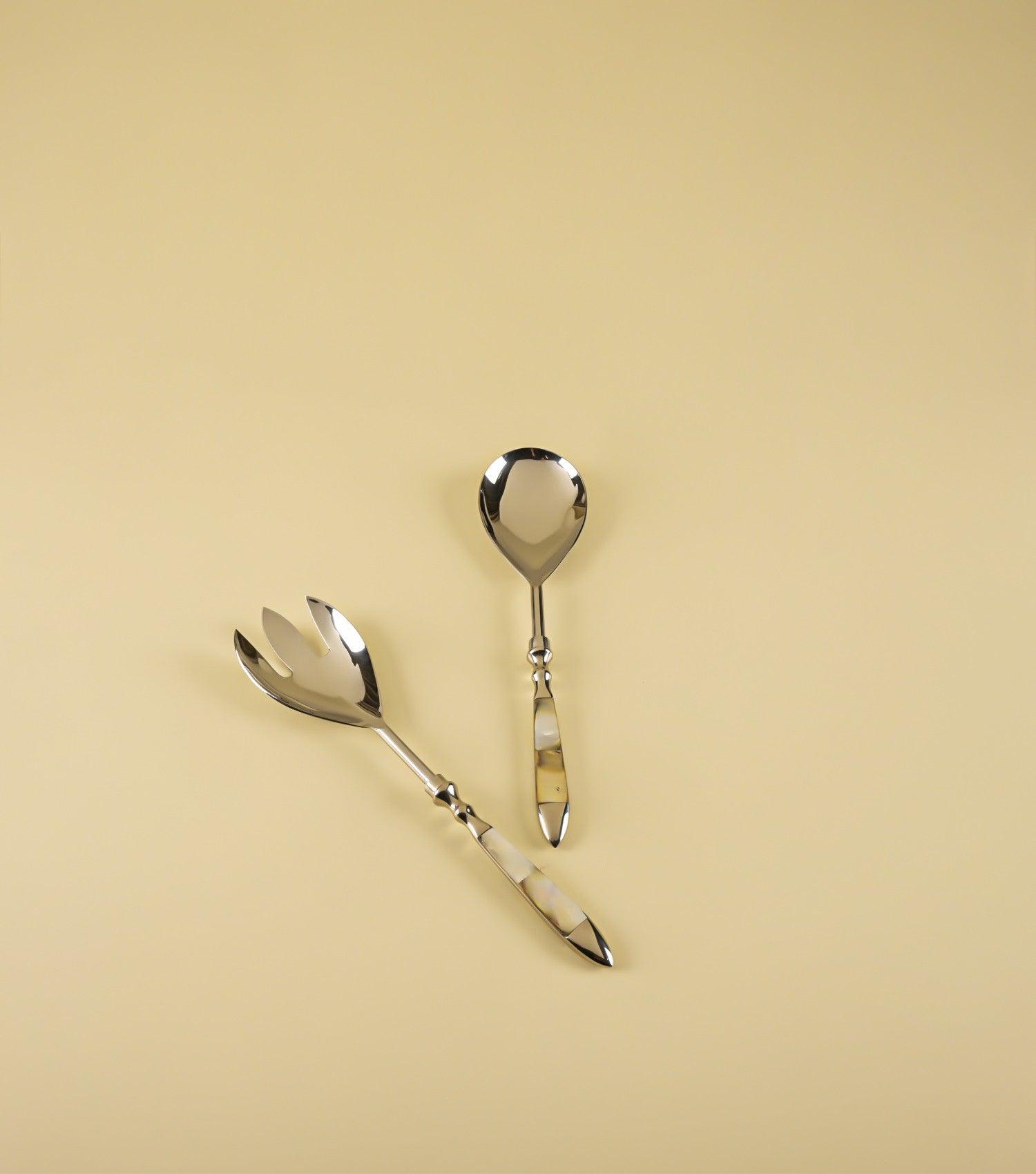 Mop Salad Server Set of 2 - Elvy Lifestyle