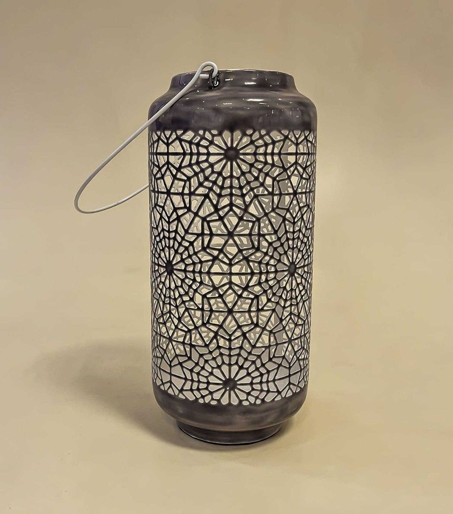 Galaxy Fretwork Lantern - Elvy Lifestyle