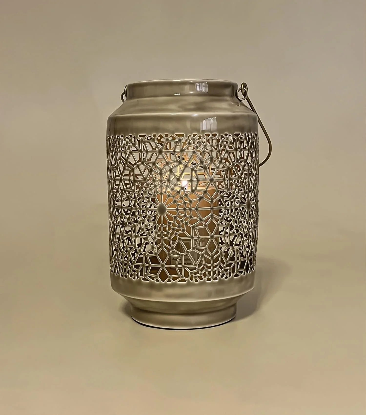 Opulence Fretwork Lantern - Elvy Lifestyle