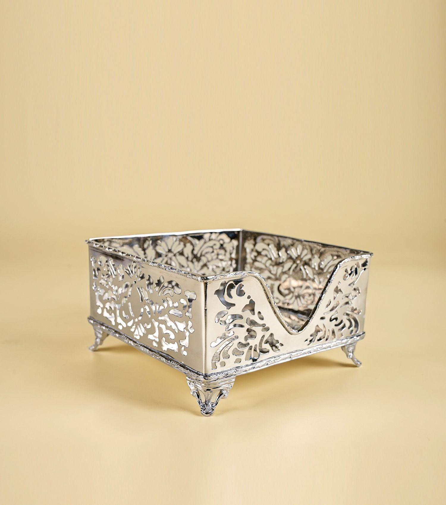 Elizabethan napkin stand square - Elvy Lifestyle