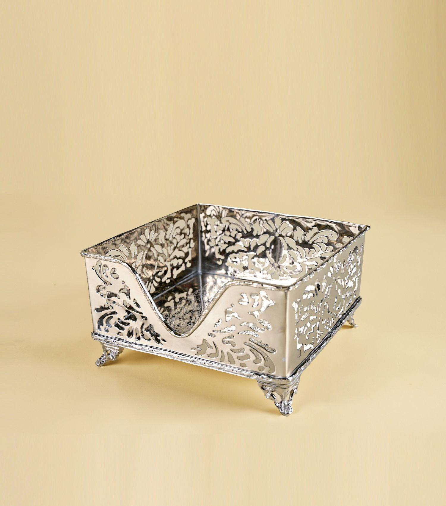 Elizabethan napkin stand square - Elvy Lifestyle
