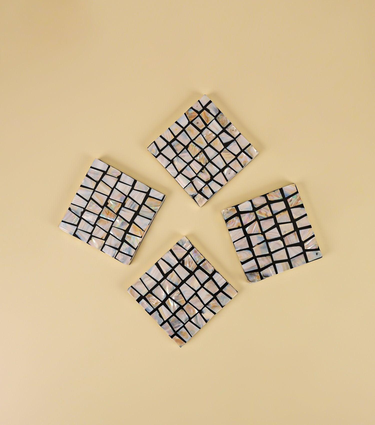 Sheen Coasters S/4 - Elvy Lifestyle