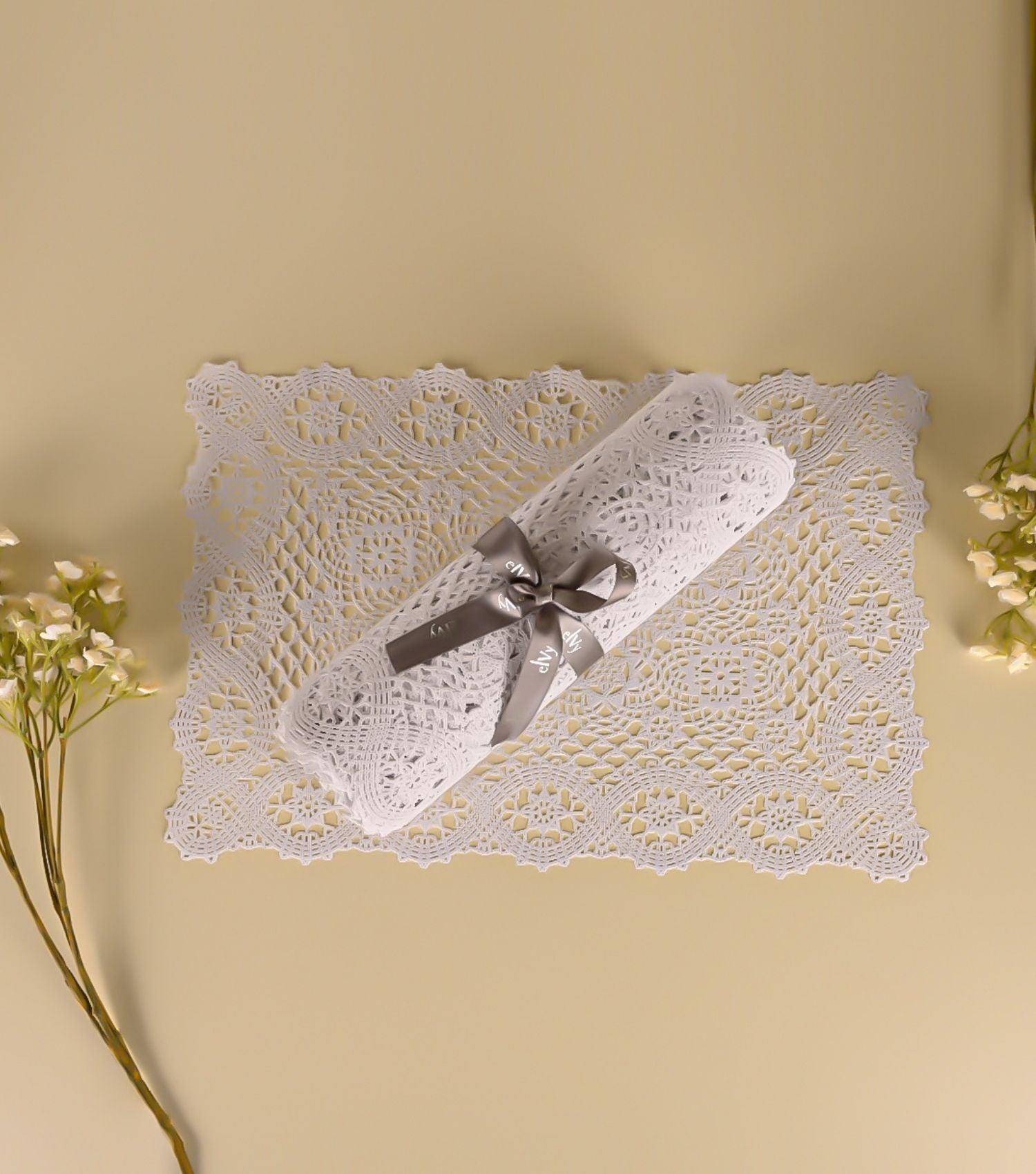 Rachel Placemats Set of 12 - Elvy Lifestyle