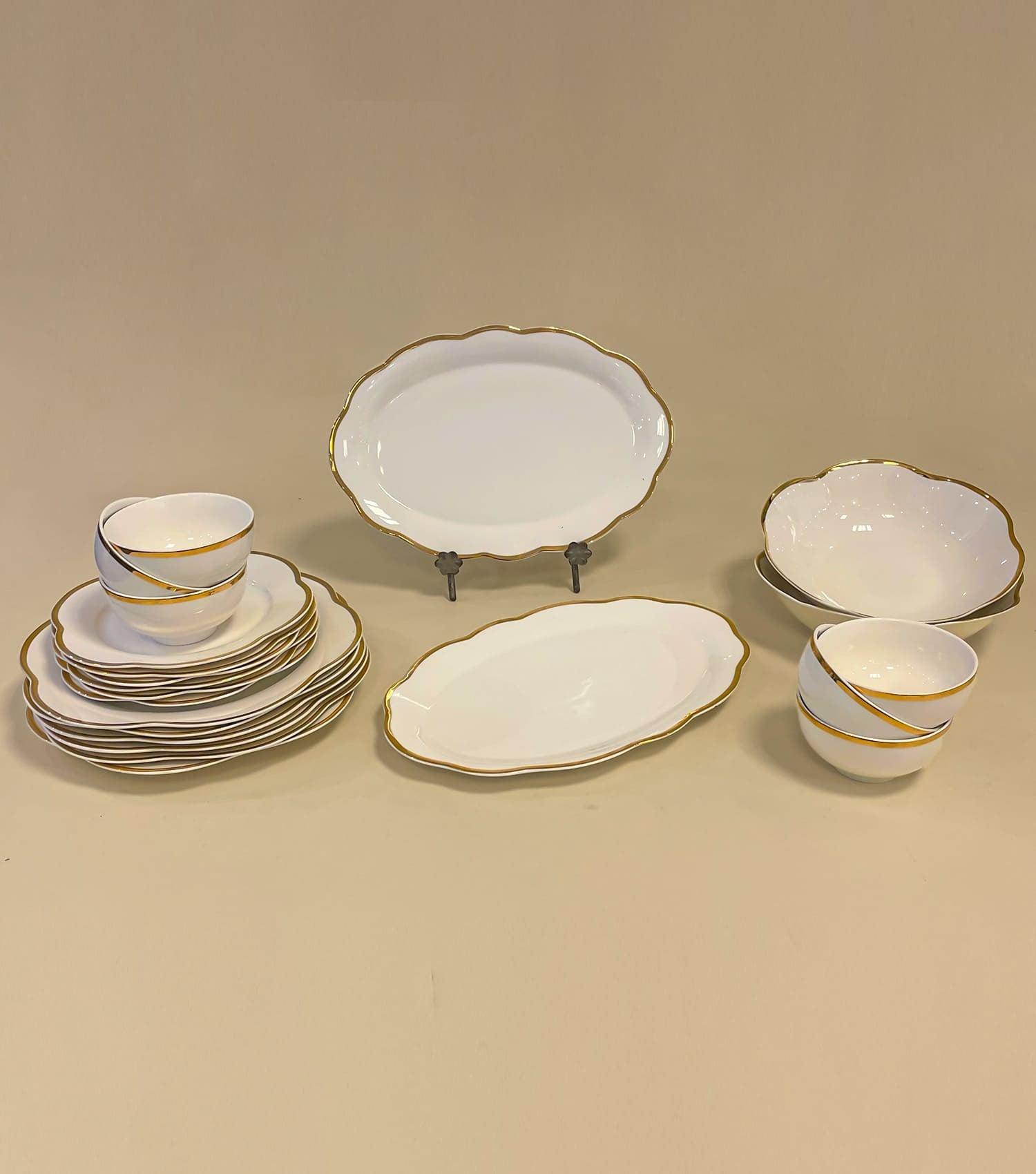 Pristine Dinner Set of 22 - Elvy Lifestyle
