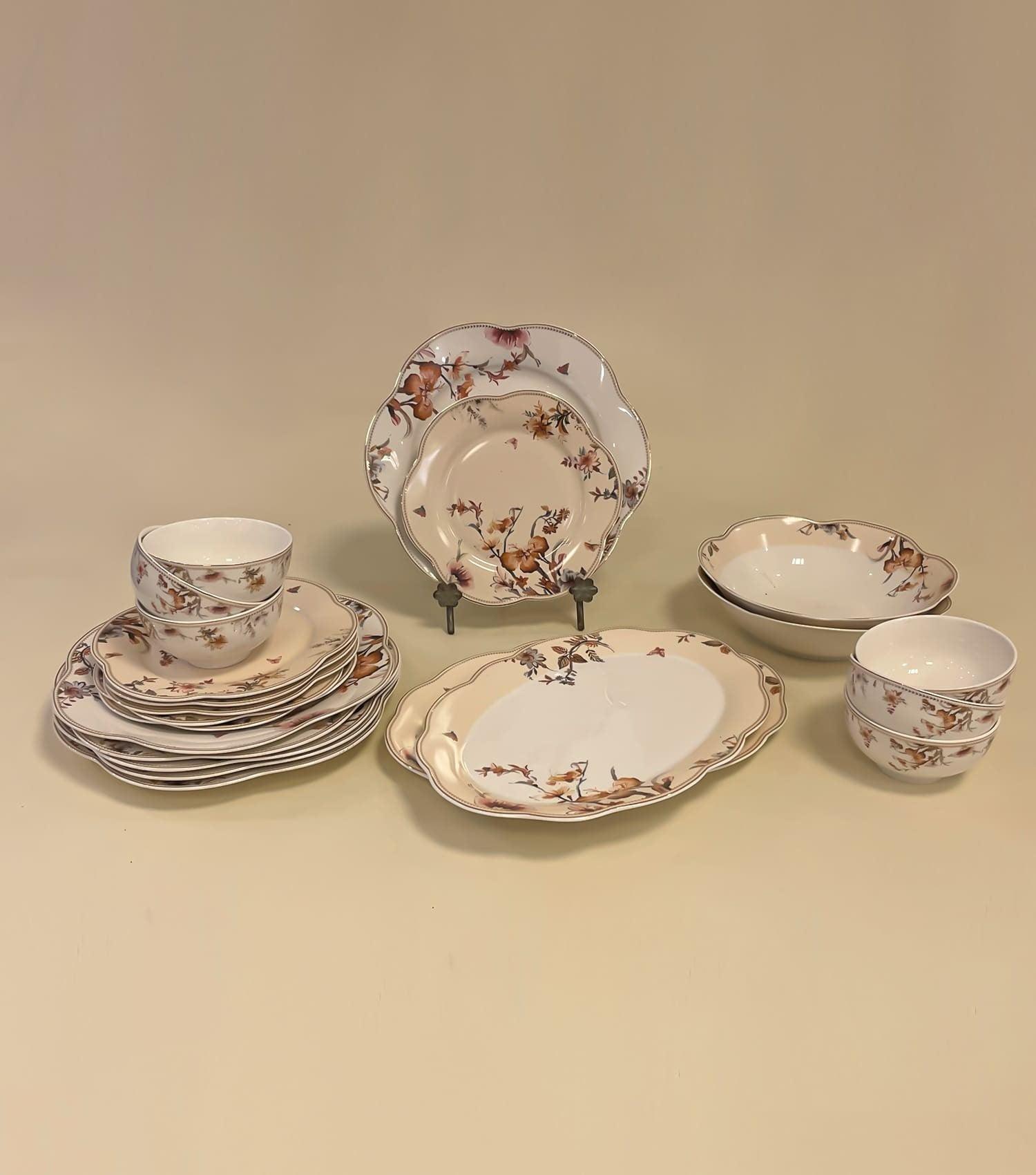 Jardin Dinner set of 22 - Elvy Lifestyle