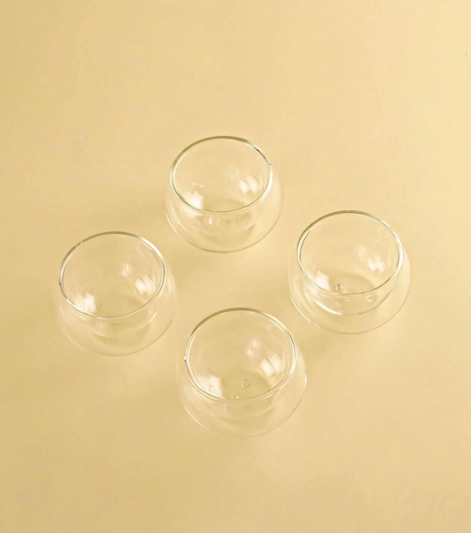 Double Walled Dessert Cups S/4 - Elvy Lifestyle