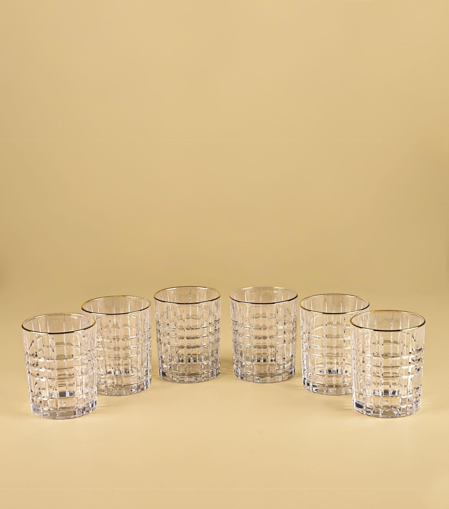 The Alchemist Double Old Fashioned Glasses Set of 6 - Elvy Lifestyle