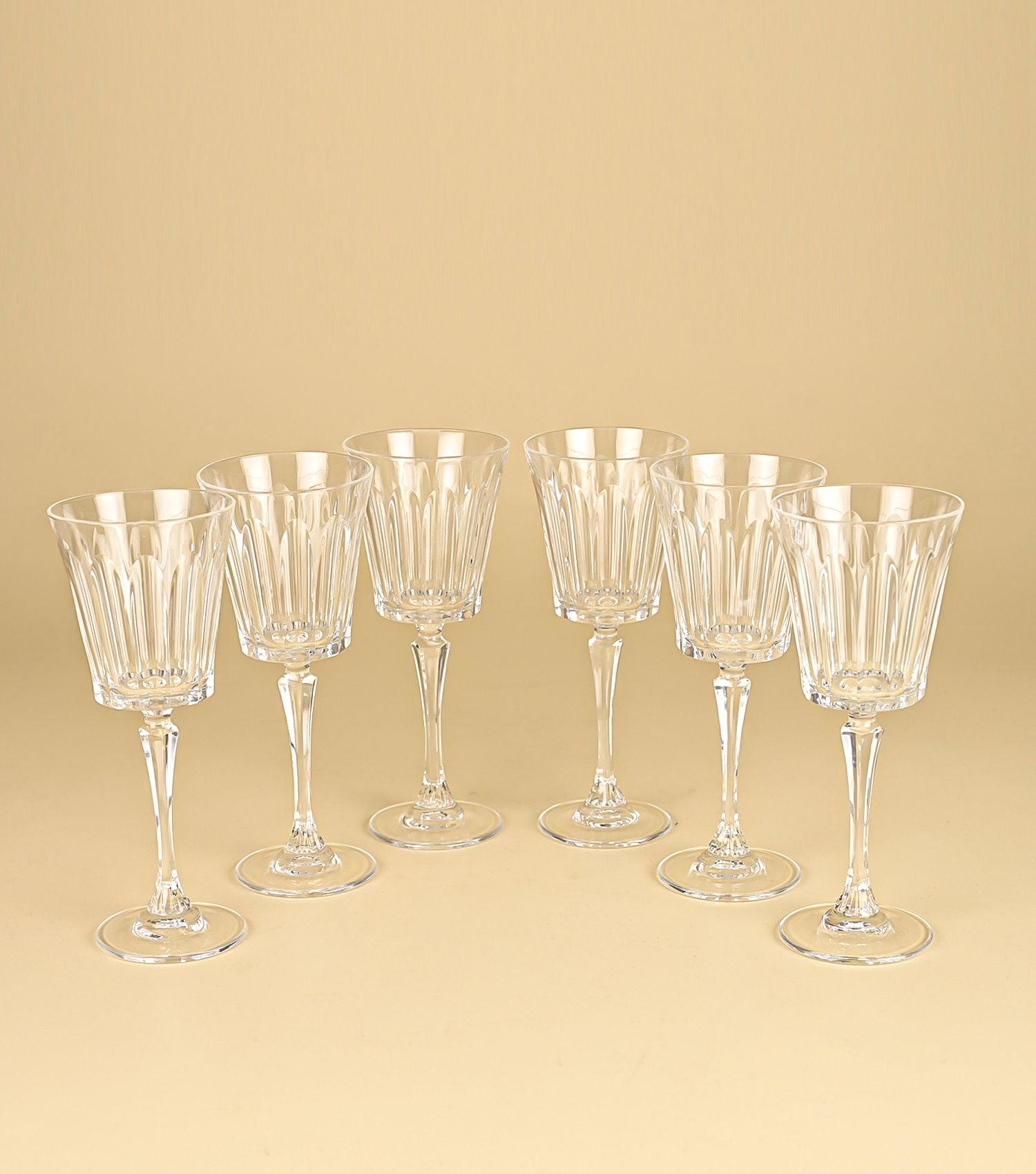 Rigoletto Coste Wine Glasses Set of 6 - Elvy Lifestyle