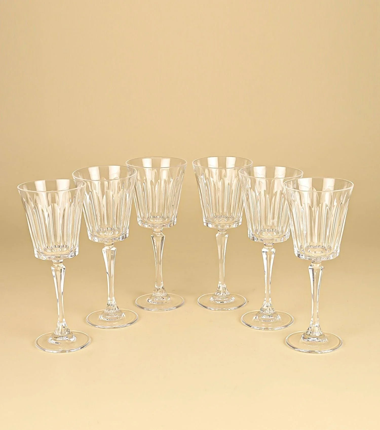 Rigoletto Coste Wine Glasses Set of 6 - Elvy Lifestyle