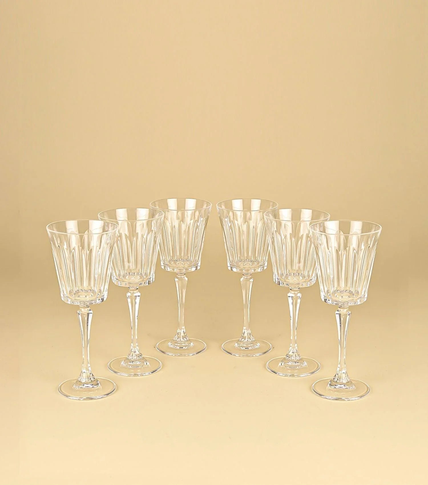 Rigoletto Coste Goblets Set of 6 - Elvy Lifestyle