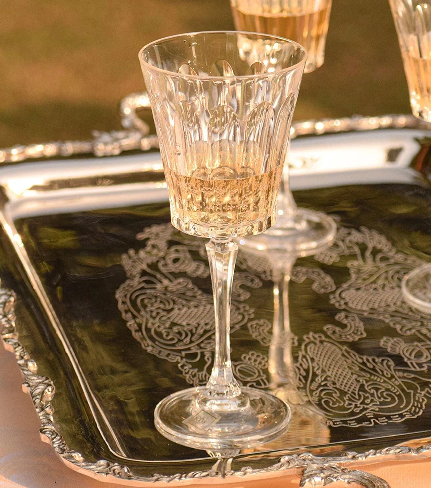 Rigoletto Coste Wine Glasses Set of 6 - Elvy Lifestyle