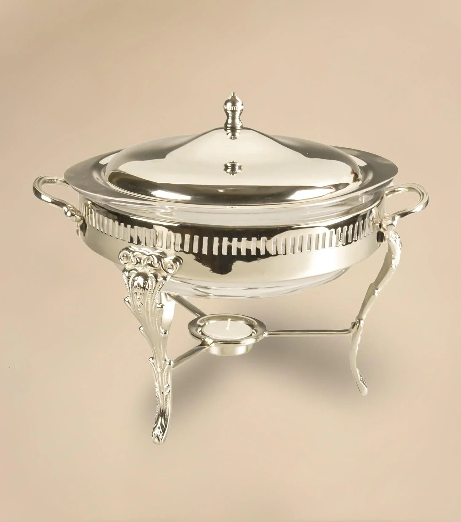 Gourmet Chafing Dish Round - Elvy Lifestyle