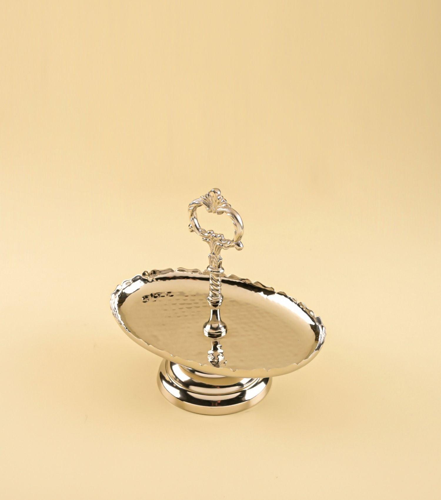 Elizabethan Single Tier Nickel - Elvy Lifestyle