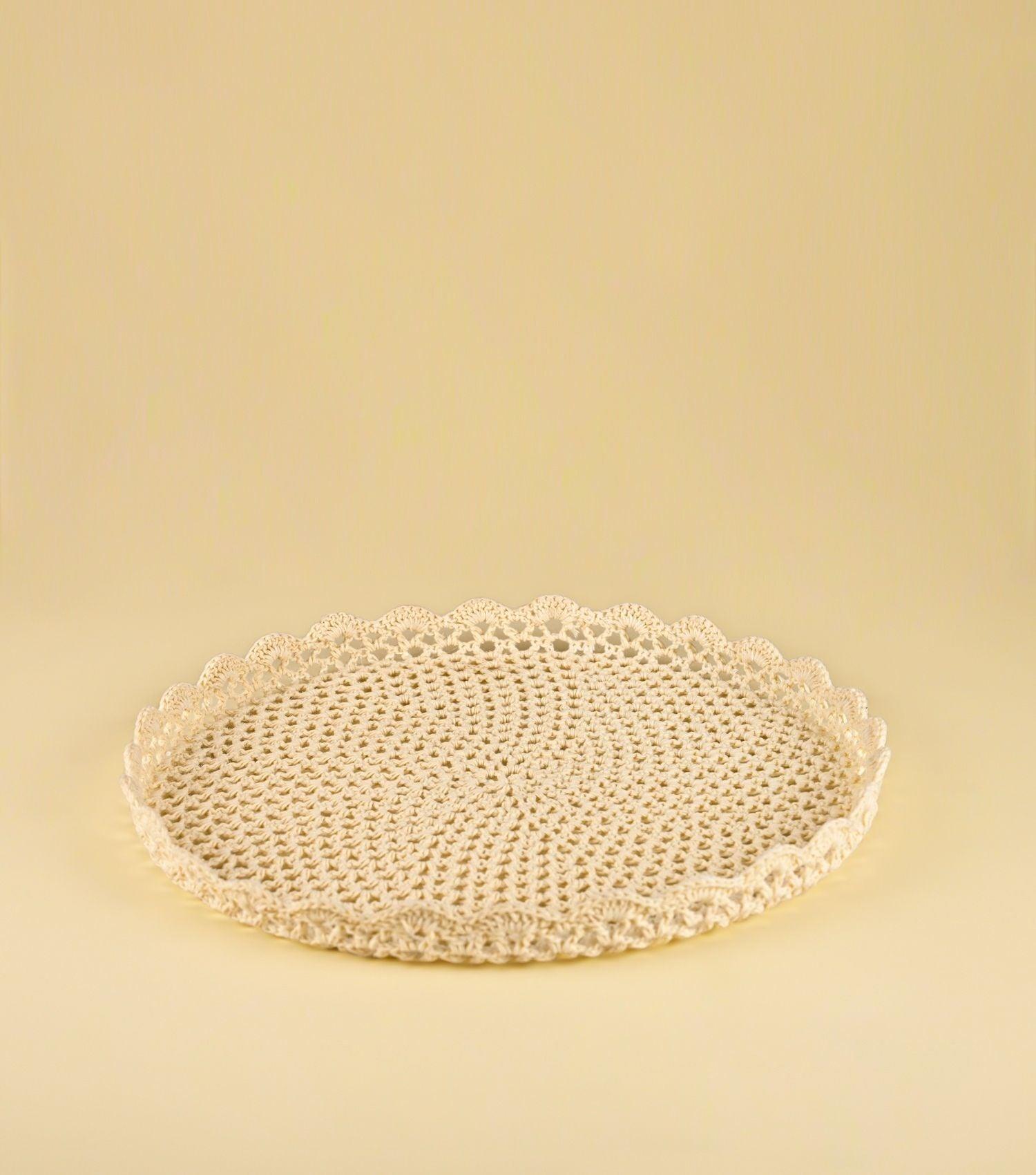 Crochet Platter - Elvy Lifestyle