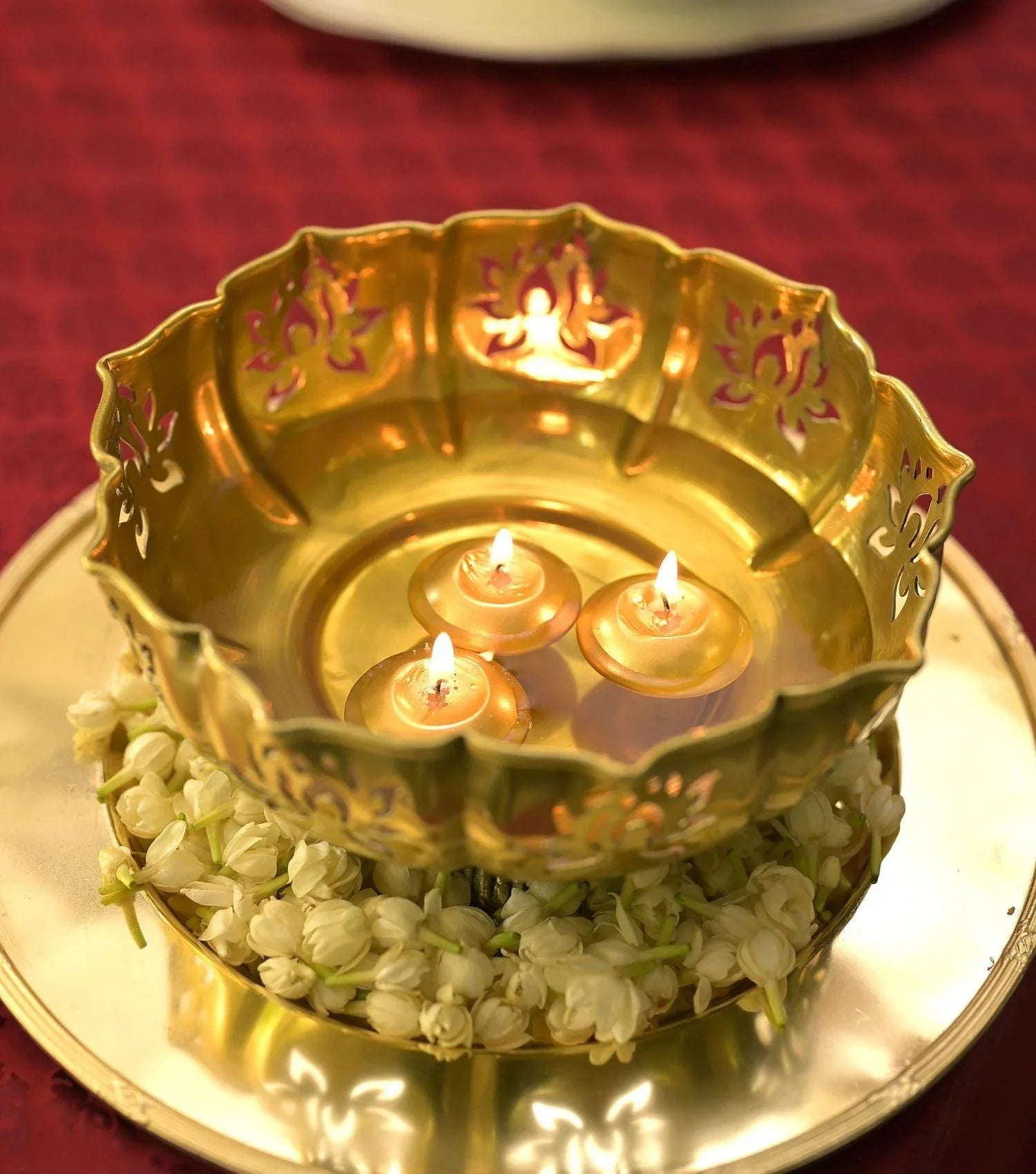 Victorian Charger Plate gold - Elvy Lifestyle