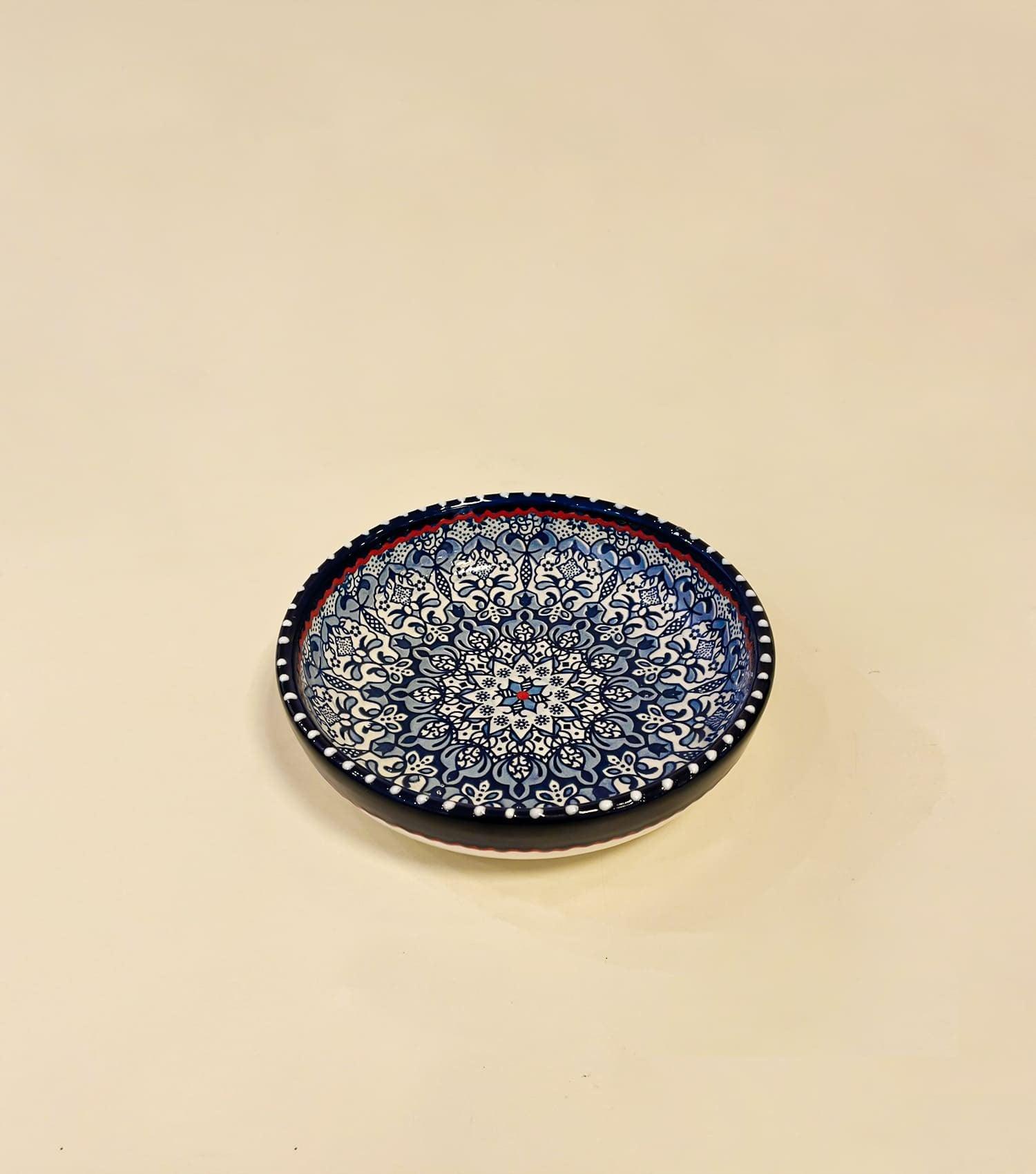 Sefiro Azul Desert Plate set of 4 - Elvy Lifestyle