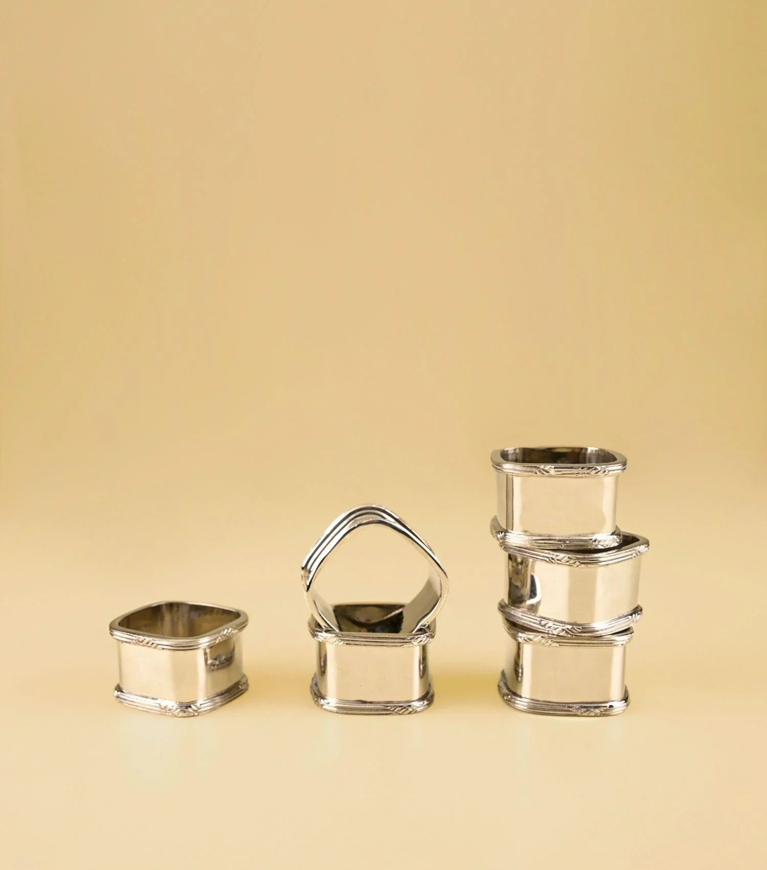 Victorian Napkin ring S/6 - Elvy Lifestyle