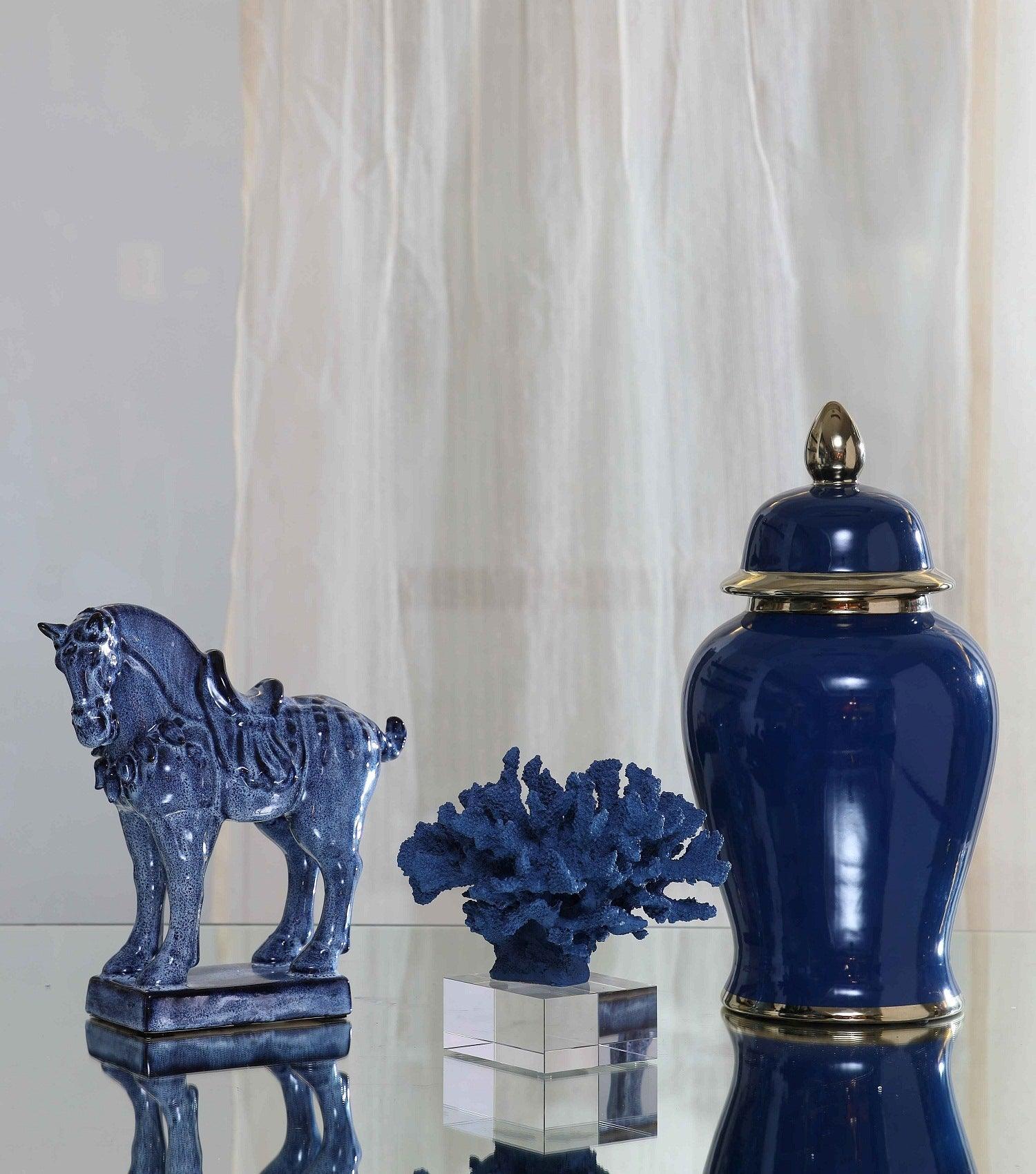 Sierra Jar Blue - Elvy Lifestyle