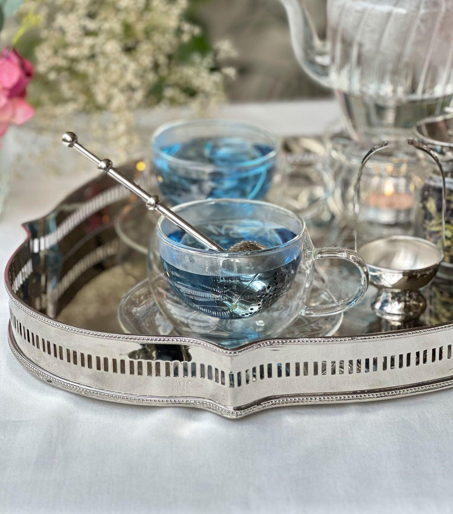 Double Walled Cup & Saucers Set of 4 - Elvy Lifestyle