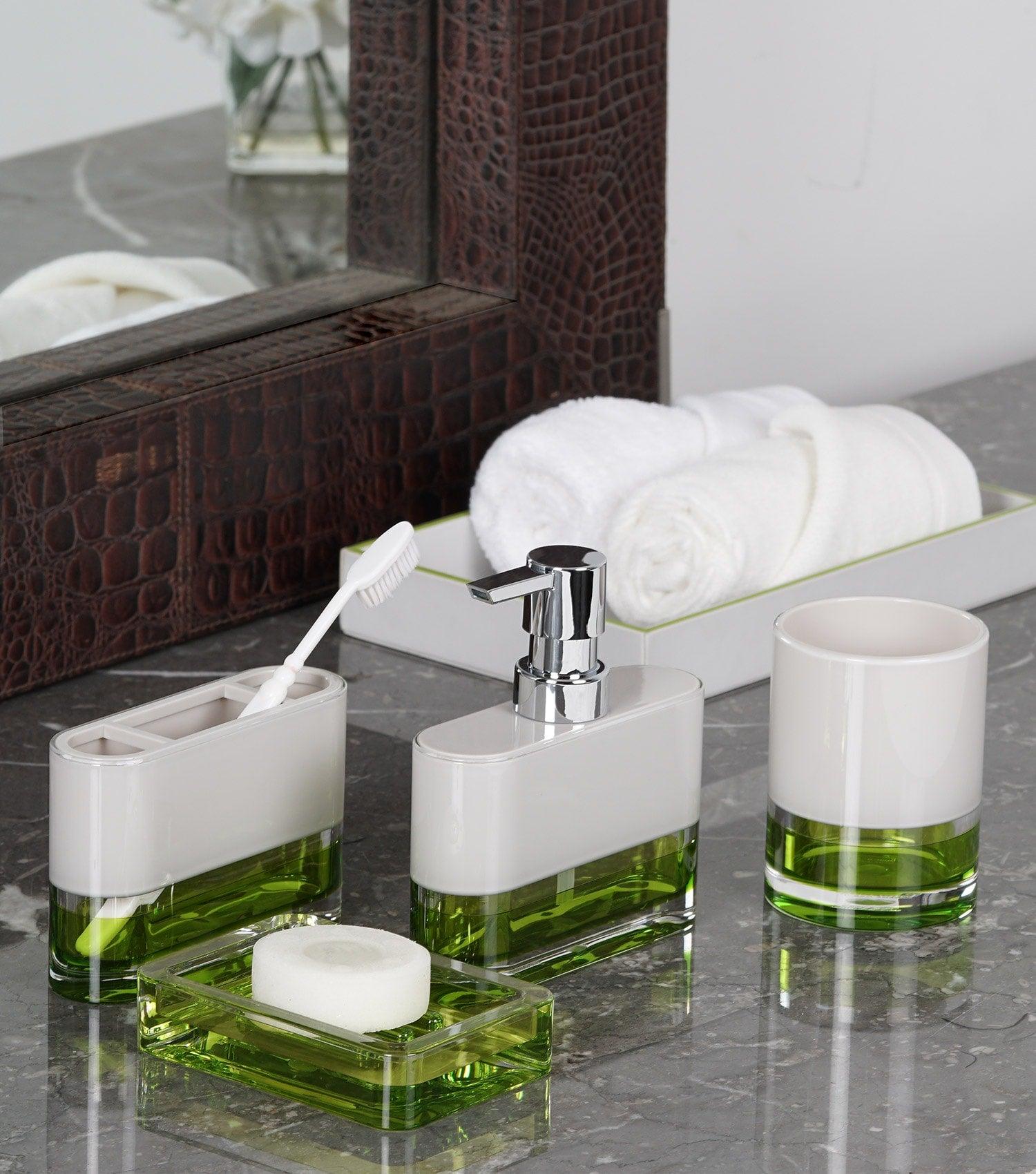 Vivid Beige bath set of 4 - Elvy Lifestyle