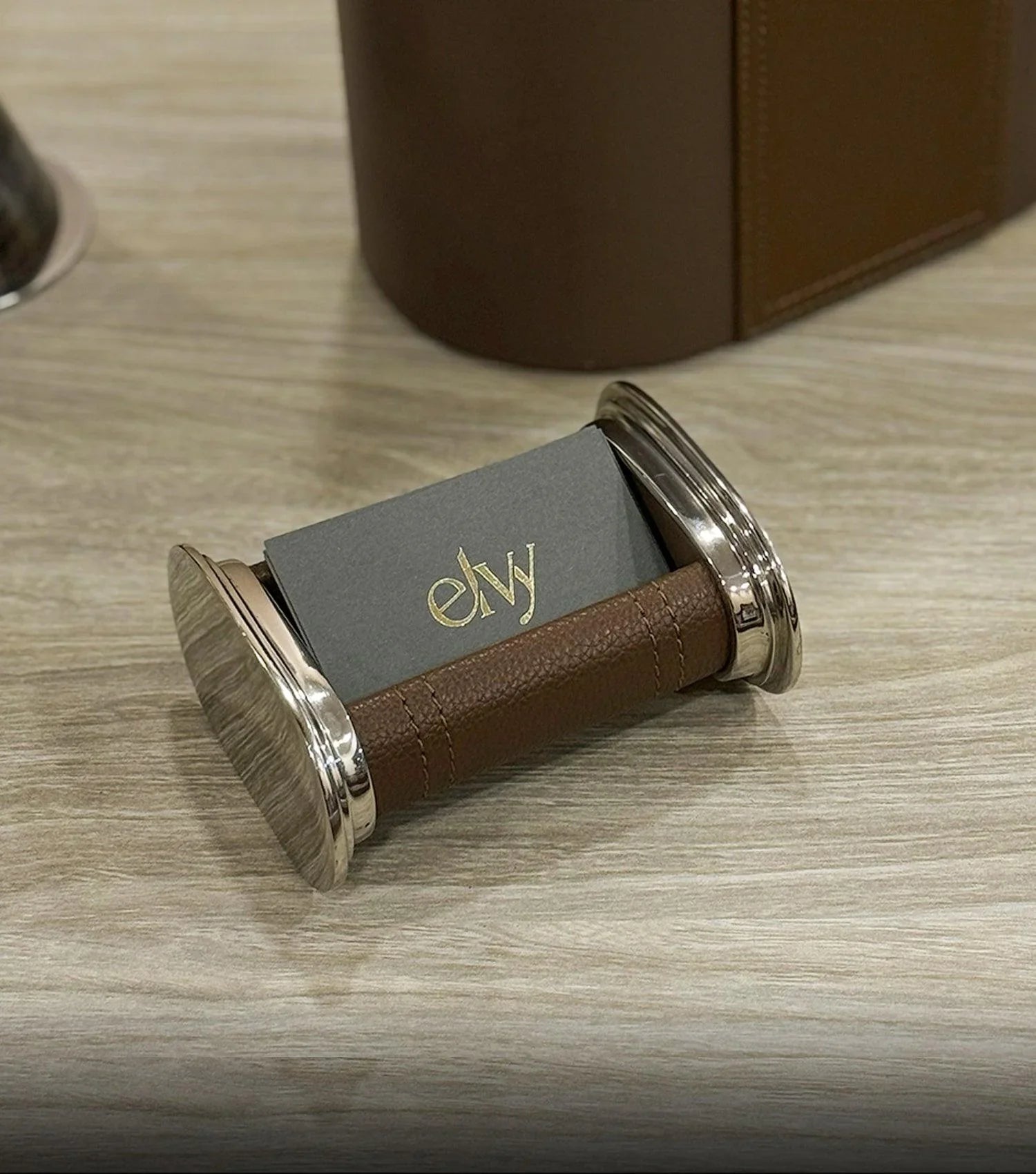 Gentleman Visiting Card Holder - Elvy Lifestyle
