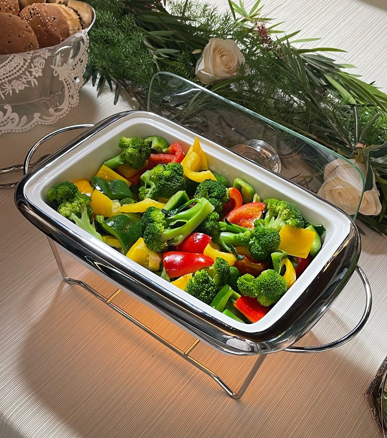 Casa Cuisine warmer Rectangular Small - Elvy Lifestyle