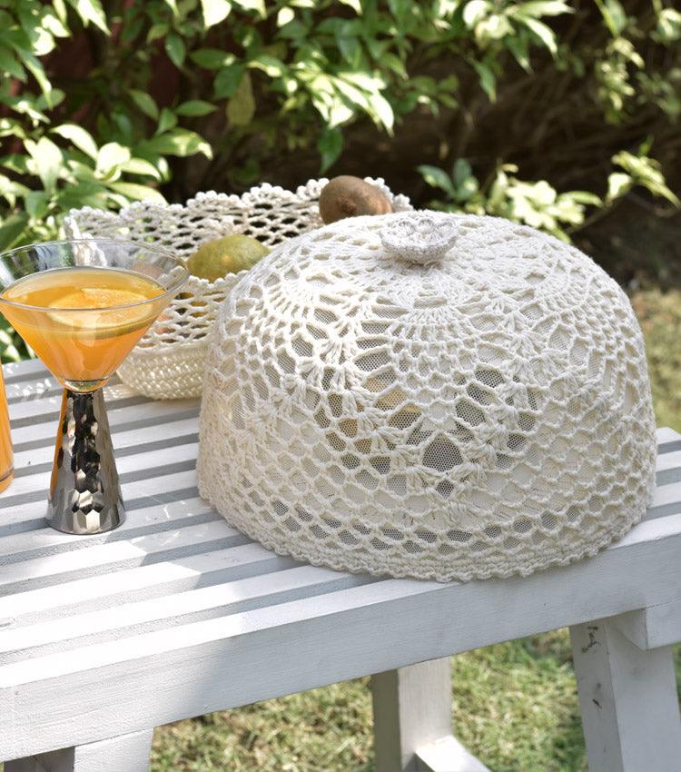 Crochet Food Cover Large - Elvy Lifestyle