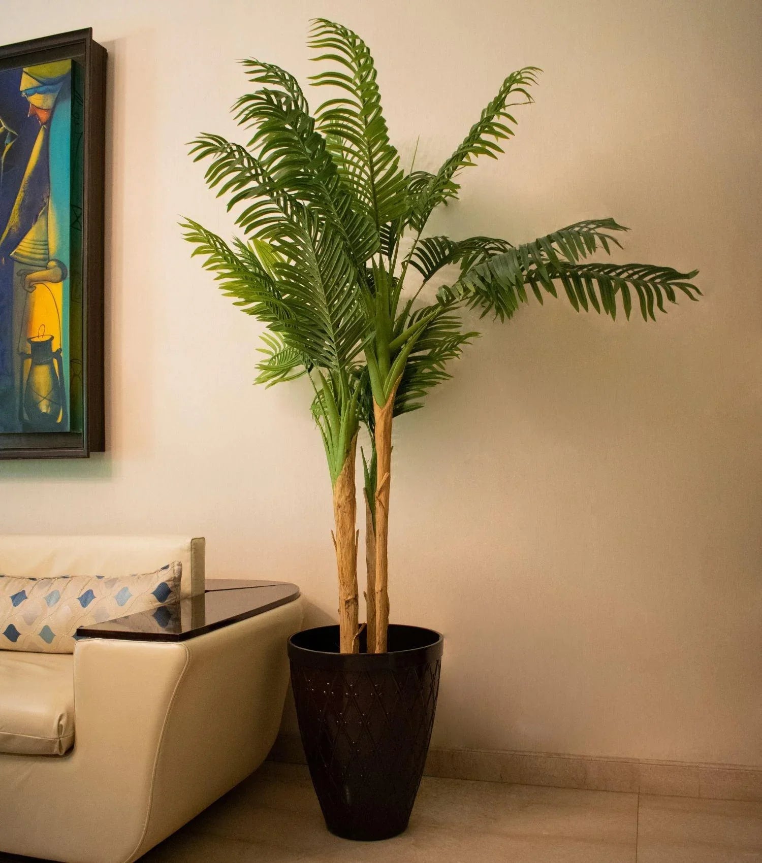 Velvet Planter burgundy Large - Elvy Lifestyle