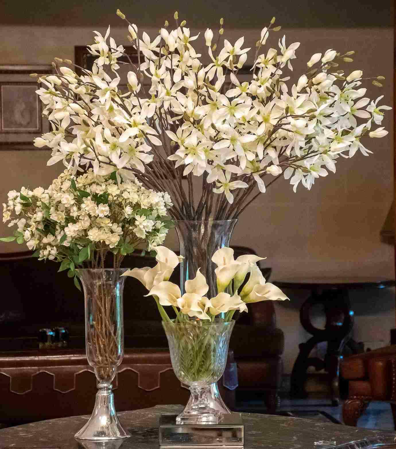 Magnolia Spray White 40" - Elvy Lifestyle