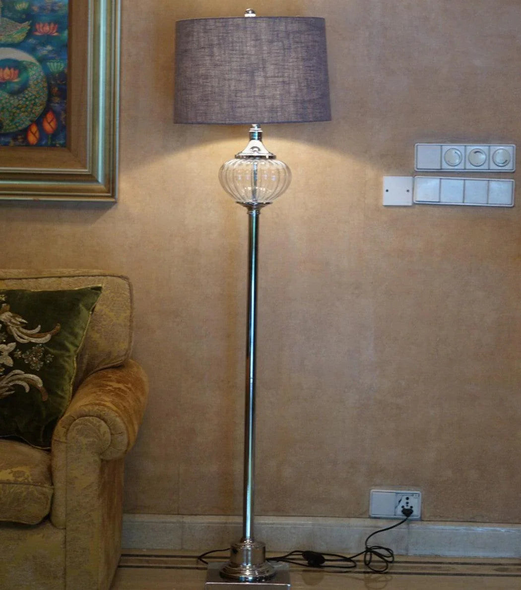 Seville Floor Lamp W/shade - Elvy Lifestyle