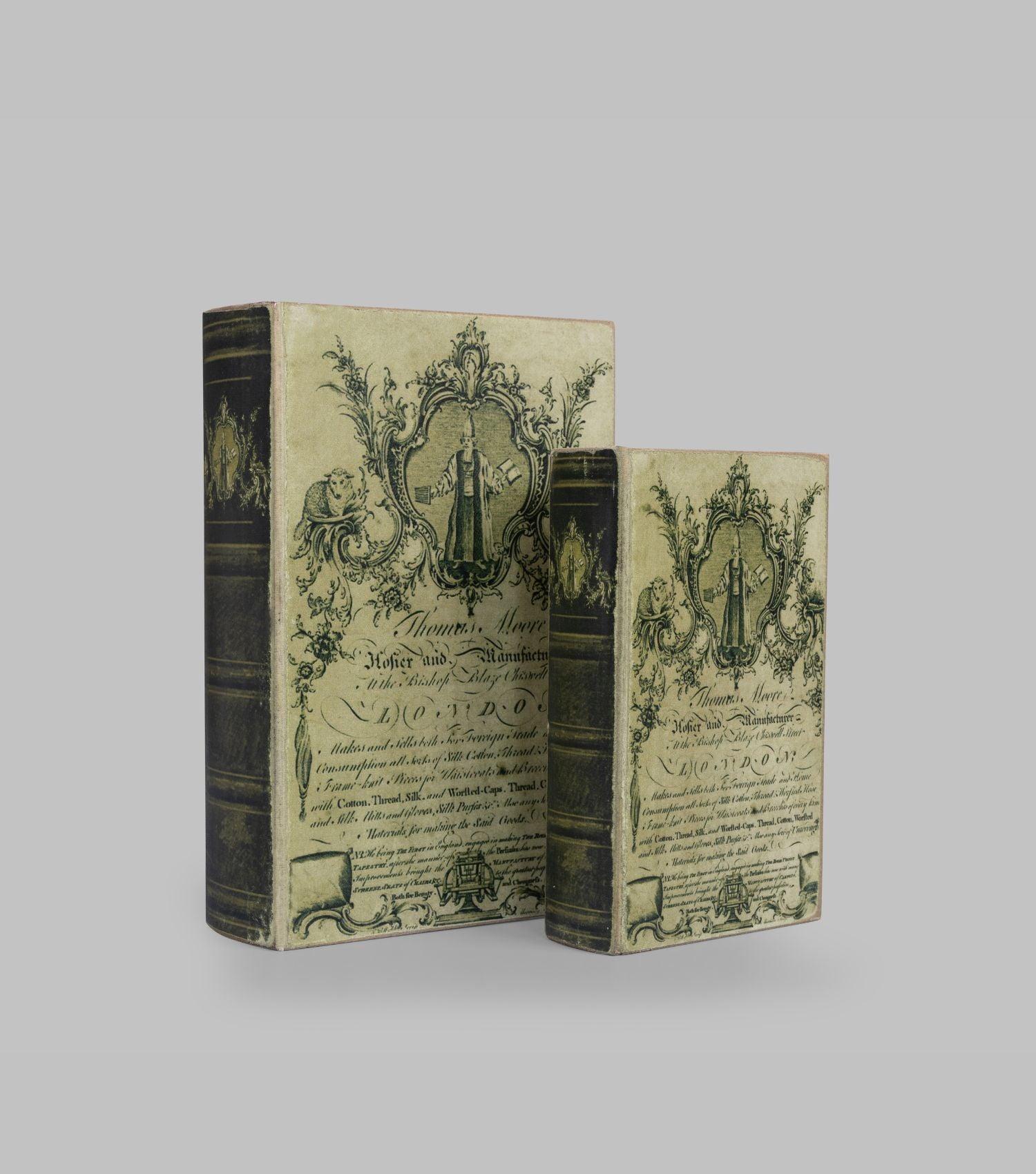 Vintage Book Box Set of 2 - Elvy Lifestyle