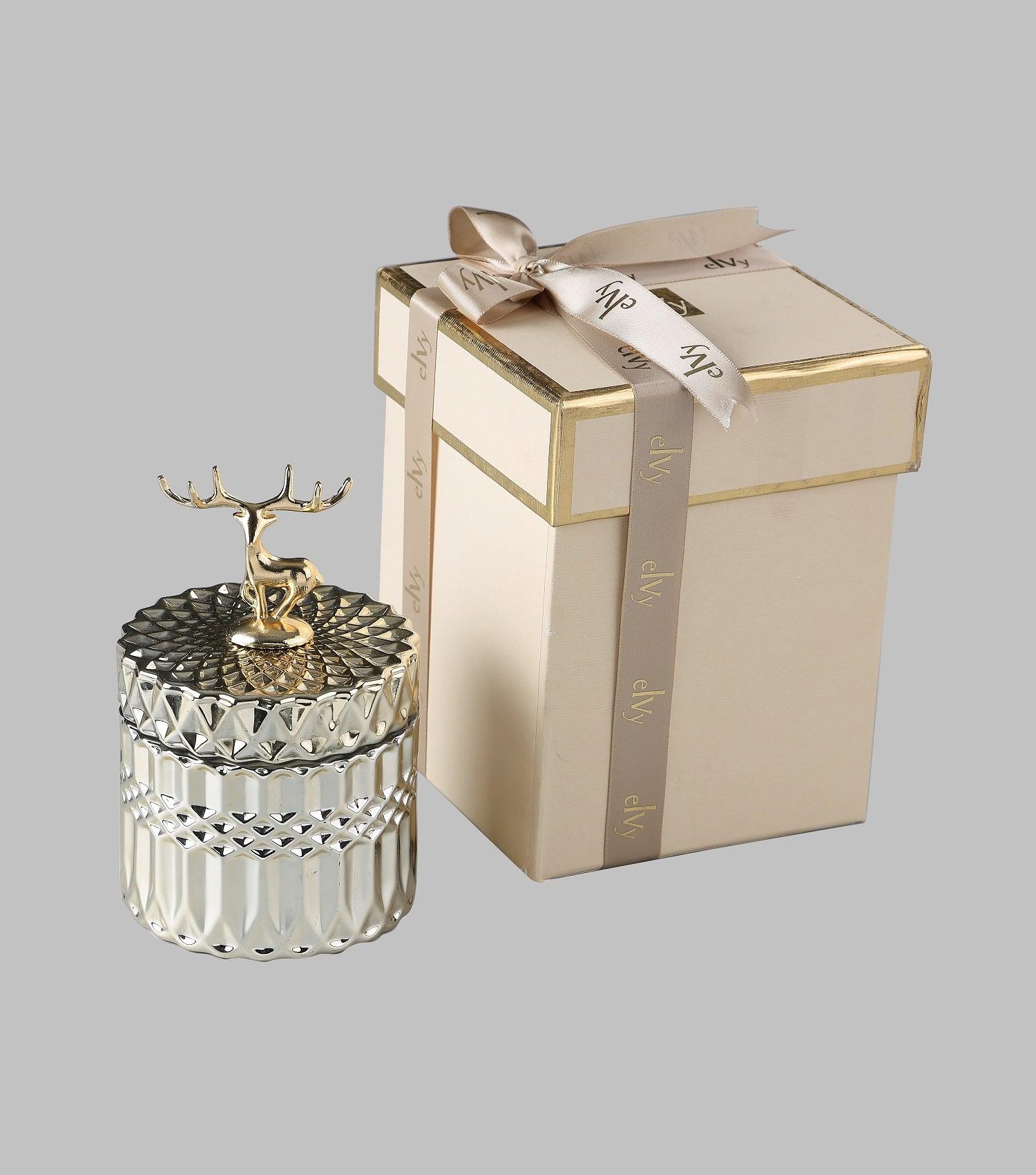 Deer Wax votive Gold - Elvy Lifestyle