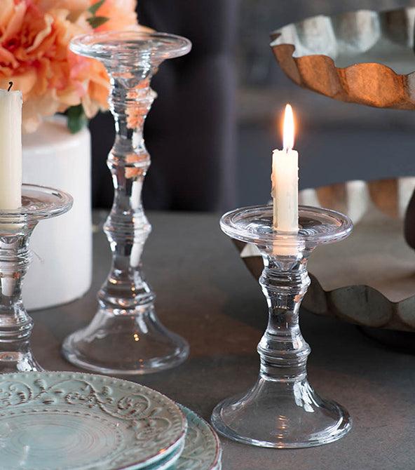 Quartz Candle Stand Small - Elvy Lifestyle