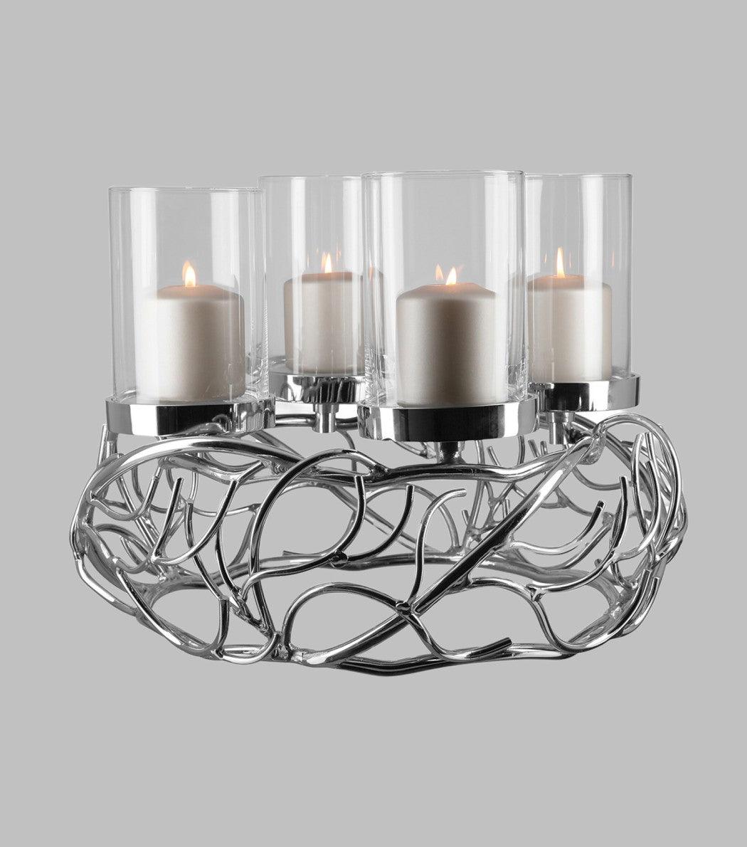 Ramus Wreath Candle holder - Elvy Lifestyle
