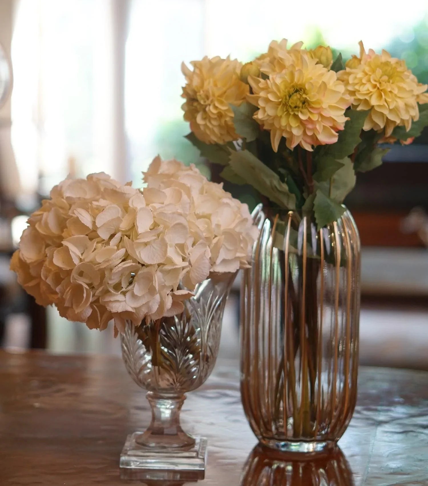 Yellow Dahlia 19.75" - Elvy Lifestyle